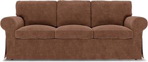 Bemz IKEA - Hoes voor 3-zitsbank Ektorp, Vintage Rose, Fluweel