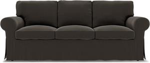 Bemz IKEA - Hoes voor 3-zitsbank Ektorp, Licorice, Fluweel