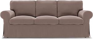 Bemz IKEA - Hoes voor 3-zitsbank Ektorp, Lavender, Fluweel