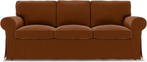 Bemz IKEA - Hoes voor 3-zitsbank Ektorp, Cinnamon, Fluweel