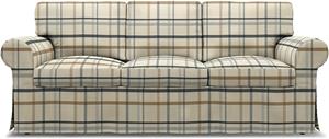 Bemz IKEA - Hoes voor 3-zitsbank Ektorp, Fawn Brown, WOL