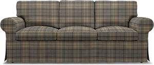 Bemz IKEA - Hoes voor 3-zitsbank Ektorp, Bark Brown, WOL