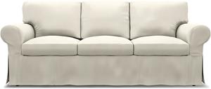 Bemz IKEA - Hoes voor 3-zitsbank Ektorp, Unbleached, Linnen