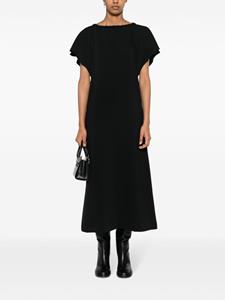 Viktor & Rolf Jurk met gevlochten kraag - Zwart