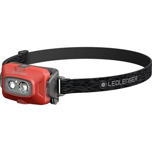 Ledlenser HF4R Core red LED Hoofdlamp werkt op een accu 500 lm 35 h 502792