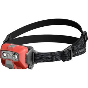 Ledlenser HF6R Core red LED Hoofdlamp werkt op een accu 800 lm 60 h 502967