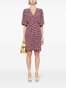 MARANT ÉTOILE Vedolia abstract-print dress - Beige