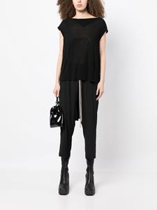 Rick Owens Broek met trekkoord - Zwart