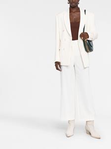 Stella McCartney Broek met wijde pijpen - Wit