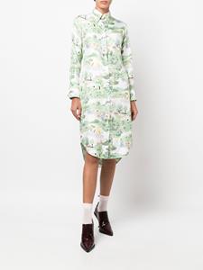 Thom Browne Bousejurk met print - Groen