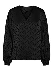 Vero Moda Vmelisa 3/4 v-neck top wvn btq