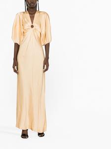 Stella McCartney Jurk met korte mouwen - Beige