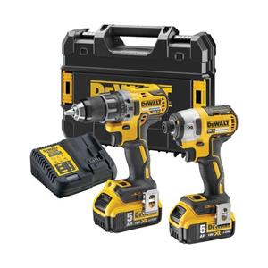 Dewalt Dck268p2t Accu Combiset 18v 5.0ah Li-ion In Tstak