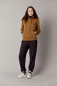 KOMODO Damen vegan Jogger Evie Gots Biologisch Baumwolle Khaki Melange