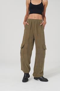 Lovjoi Damen vegan Hose Hedie Grün