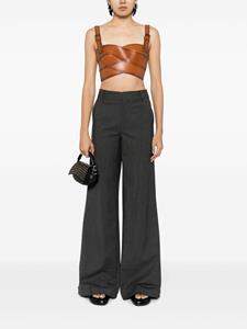 Monse Broek met wijde pijpen - Grijs