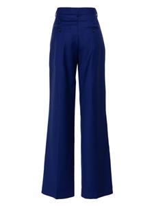 Paul Smith Broek met wijde pijpen - Blauw