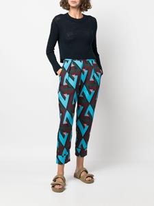 Rachel Comey Broek met abstracte print - Blauw