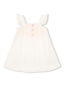 Chloé Kids Mouwloze jurk - Wit