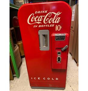 Fiftiesstore Originele Coca-Cola Vendo 39 Flesjesmachine USA IMPORT