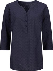 Your Look... for less! Dames Comfortabele blouse marine Größe