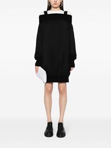Yohji Yamamoto Wollen jurk - Zwart