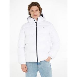 Tommy Jeans Steppjacke TJM ESSENTIAL PUFFER JACKET mit Logoschriftzug in der Kapuze