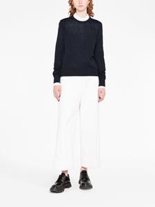 Thom Browne Broek met wijde pijpen - Wit