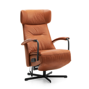 Prominent Sta-op Stoel C-102 Cognac Leer