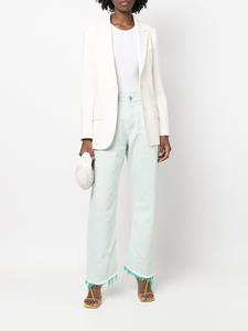 Jil Sander Broek met wijde pijpen - Groen