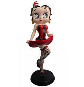 Fiftiesstore Betty Boop Can Can beeldje