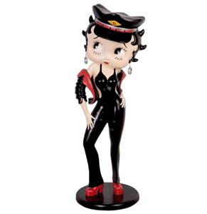 Fiftiesstore Betty Boop Biker Beeld - Extra Groot