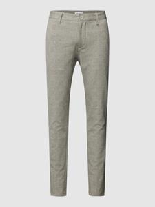 Only & Sons Slim tapered stoffen broek met steekzakken, model 'MARK'