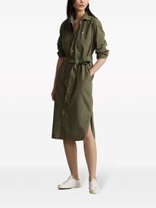 Polo Ralph Lauren Polo Pony cotton dress - Groen