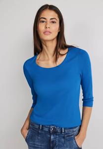STREET ONE 3/4-Arm-Shirt, in Unifarbe