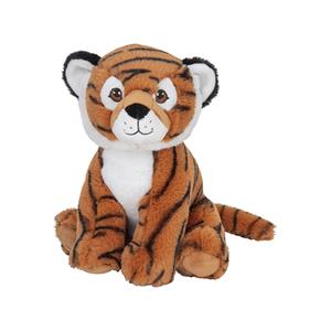 Nature Planet Pluche knuffel bruine tijger van 25 cm -