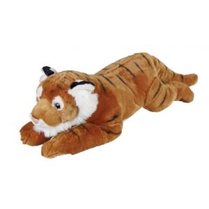 Ravensden Grote pluche bruine tijger knuffel 60 cm speelgoed -
