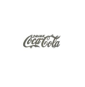 Fiftiesstore Coca-Cola Kenteken Plaat Chroom