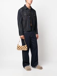Jacquemus Le Bisou schoudertas verfraaid met ringlets - Beige
