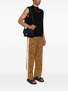 Palm Angels Schoudertas met monogram reliëf - Zwart