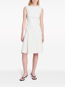 Proenza Schouler Kara pleat-detail dress - Wit