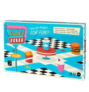 Ludo's Diner Parcheesi Bordspel