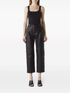 Stella McCartney Iconic Altermat cropped trousers - Zwart