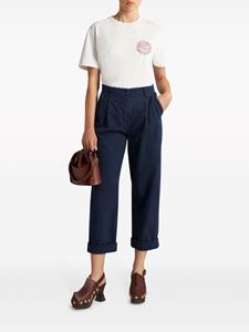 ETRO Cropped chino - Blauw