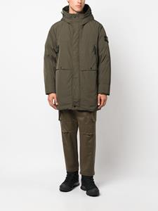 Stone Island Gewatteerde jas - Groen