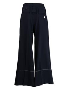 Céline Pre-Owned Broek met wijde pijpen - Blauw