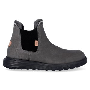 HEYDUDE Chelsea boots Heren Branson Craft Leather Grijs Leer