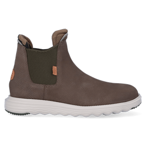 HEYDUDE Chelsea boots Heren Branson Craft Leather Groen Leer