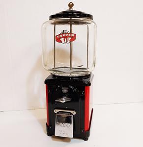 Fiftiesstore Victor 'Topper' Kauwgomballen/Snoep Automaat - $0,01