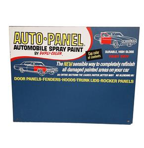 Fiftiesstore Auto Panel Spray Paint - Origineel Amerikaans Straatbord